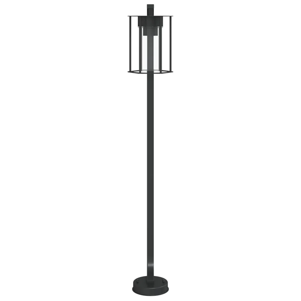 udendørs standerlampe 100 cm rustfrit stål sort - Image 4