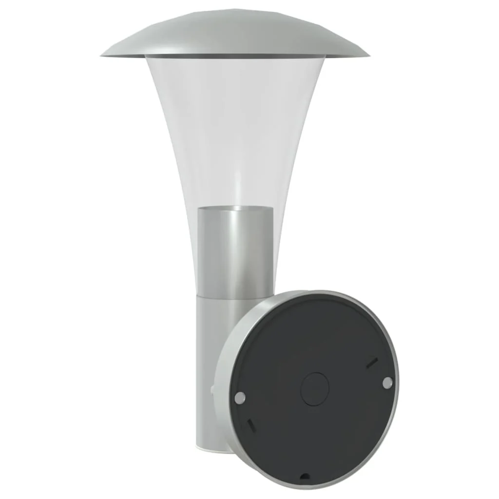 udendørs væglamper med sensor 2 stk. rustfrit stål sølvfarvet - Image 6