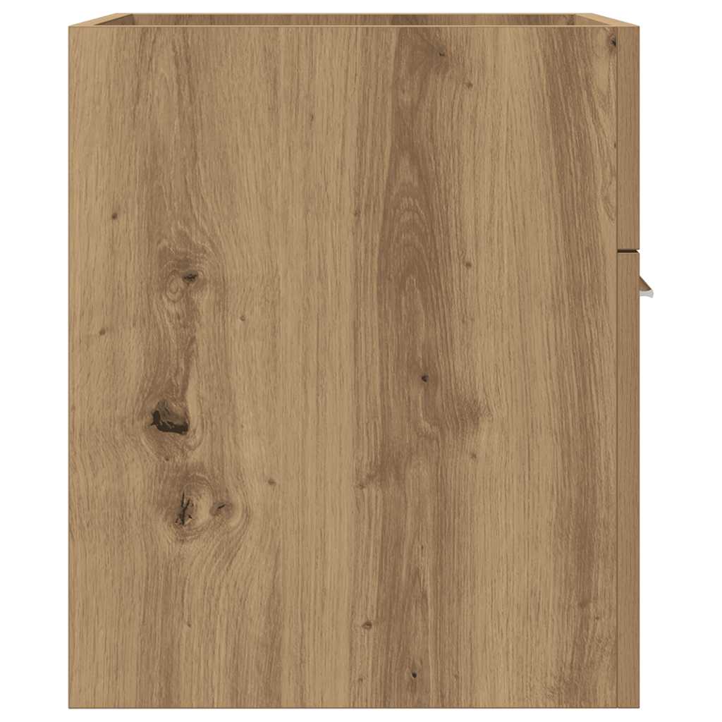underskab til håndvask 41x38,5x46 cm konstrueret træ kunsteg - Image 5