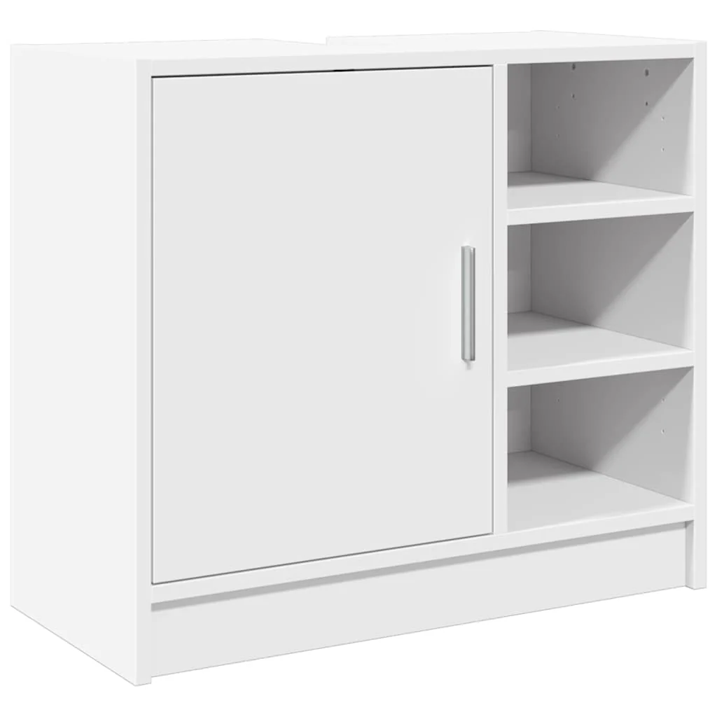underskab til håndvask 63x29x55 cm konstrueret træ hvid - Image 2