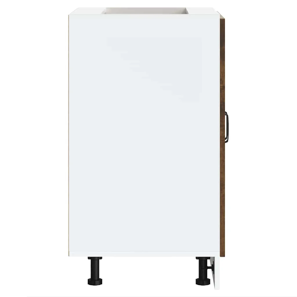 underskab til vask Kalmar 60x46x81,5cm konstrueret træ røget eg - Image 6