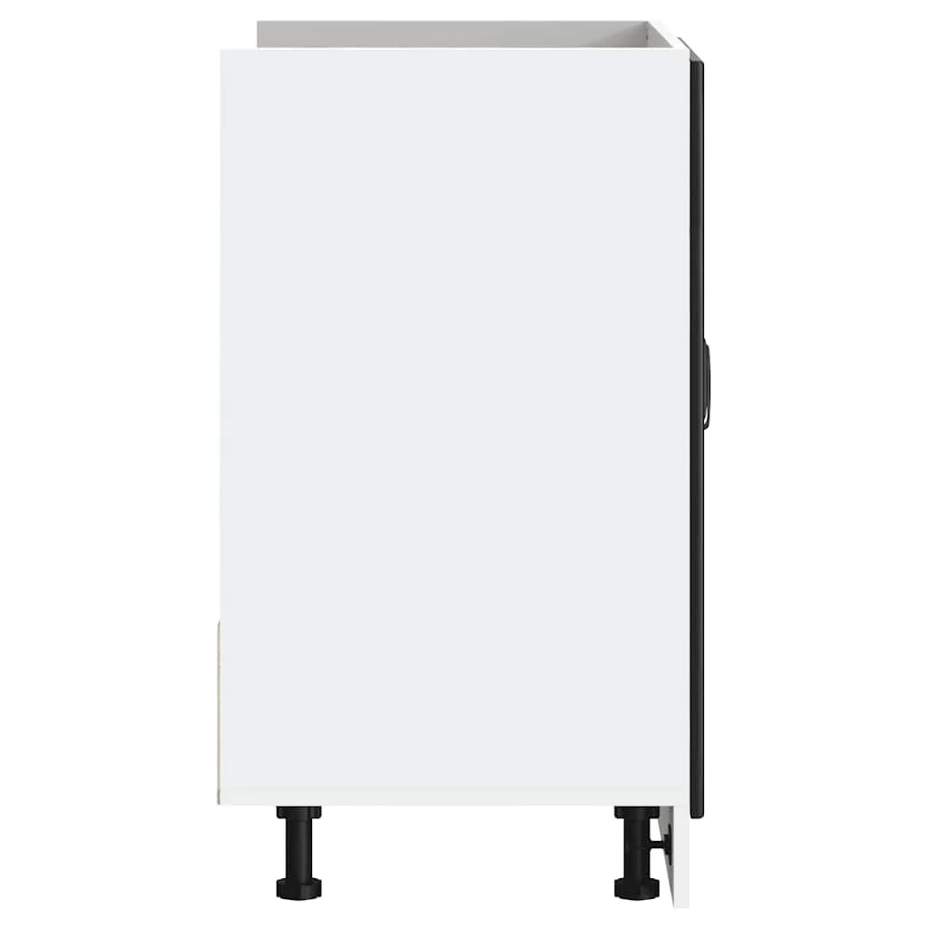 underskab til vask Kalmar 80x46x81,5 cm konstrueret træ sort - Image 6