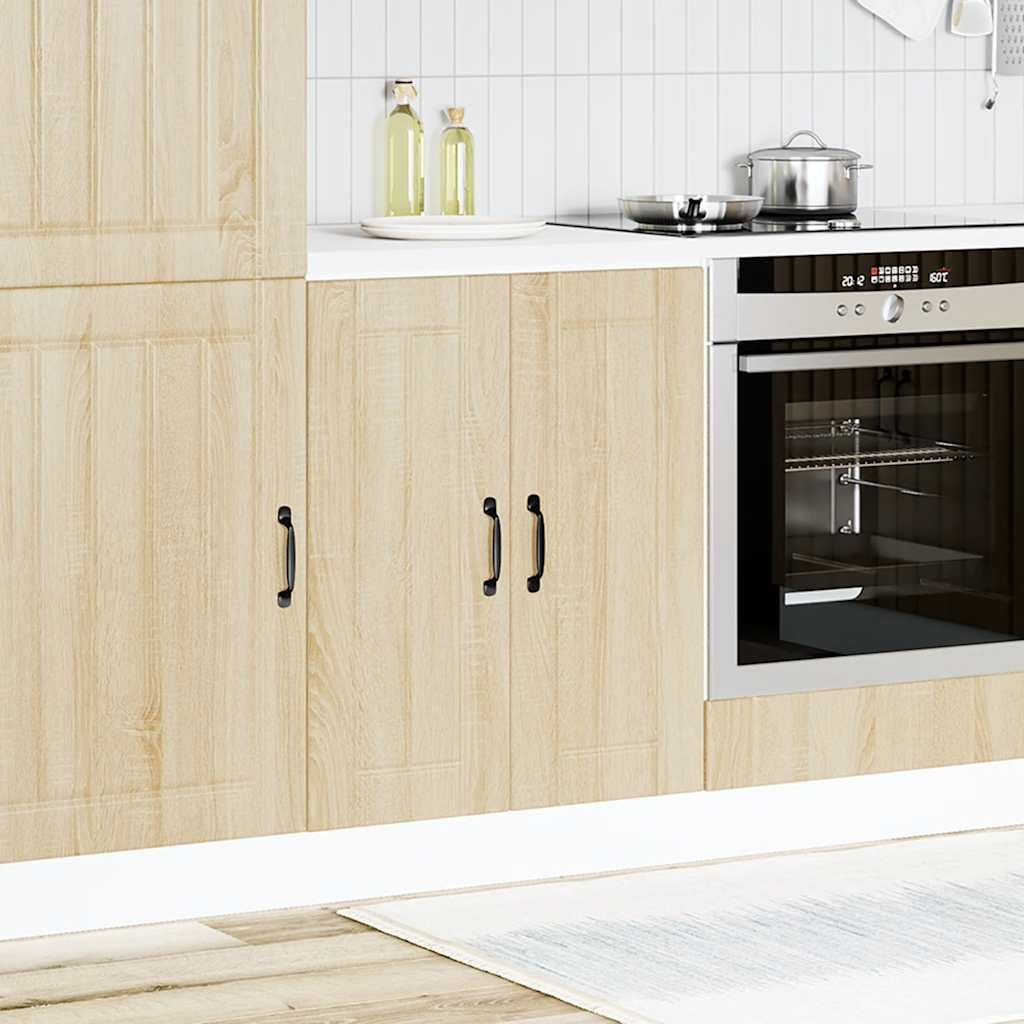 underskab til vask Lucca konstrueret træ sonoma-eg - Image 2