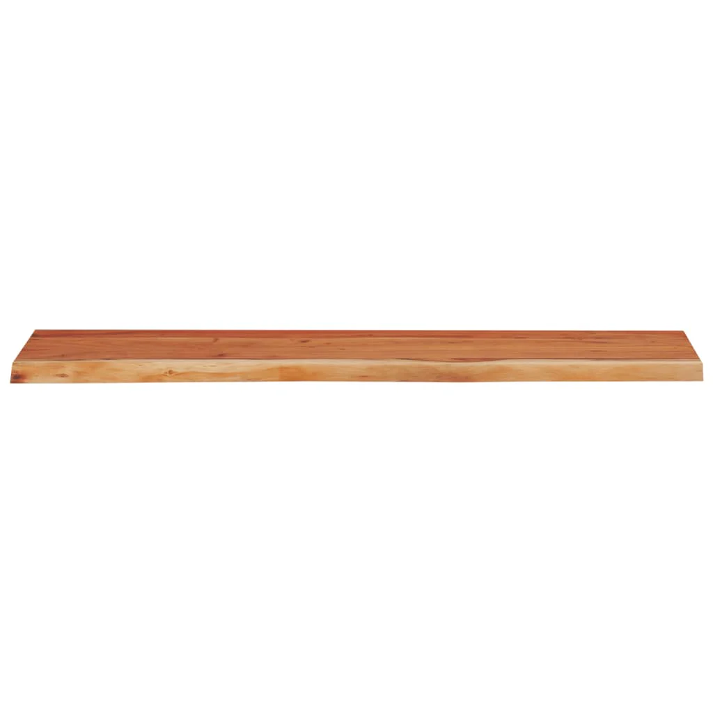 væghylde 110x30x2,5 cm rektangulær massivt akacietræ - Image 4