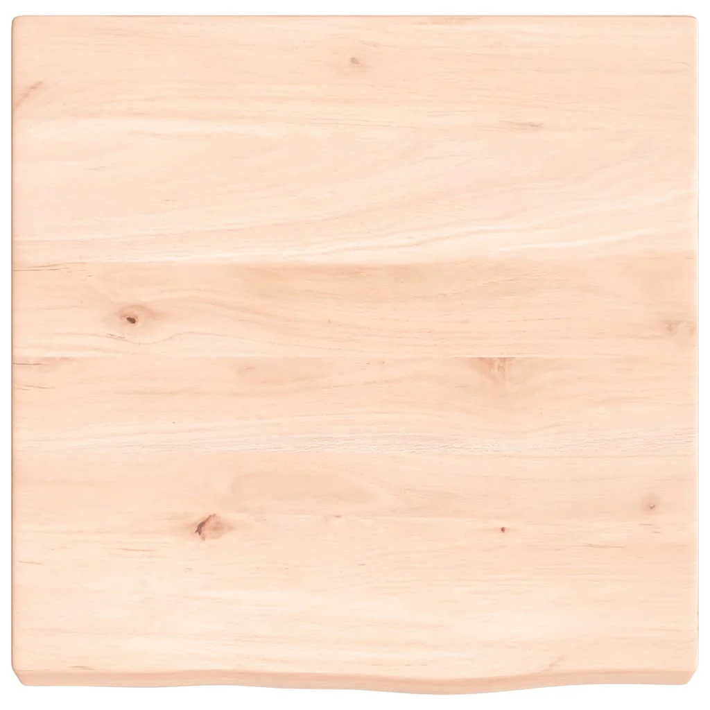 væghylde 40x40x(2-4) cm ubehandlet massivt egetræ - Image 4
