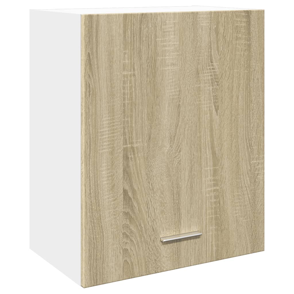 vægmonteret skab "Lyon" Sonoma Eg 50x31x60 cm konstrueret træ - Image 2