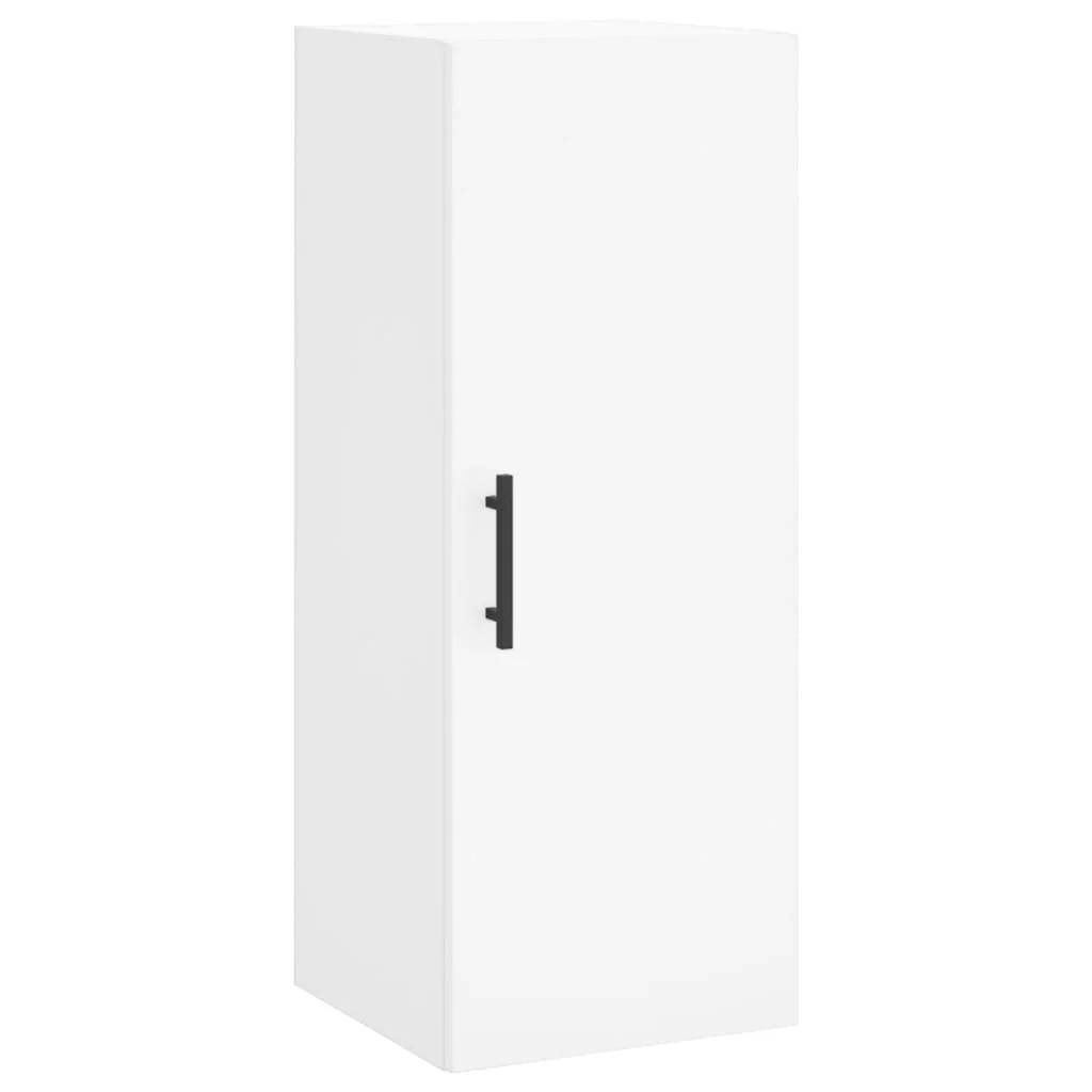 vægskab 34,5x34x90 cm hvid - Image 2