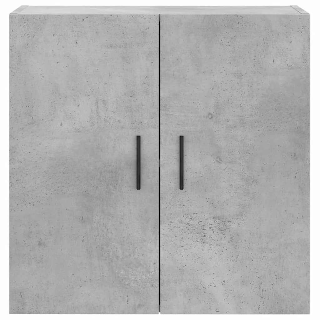 vægskab 60x31x60 cm konstrueret træ betongrå - Image 5