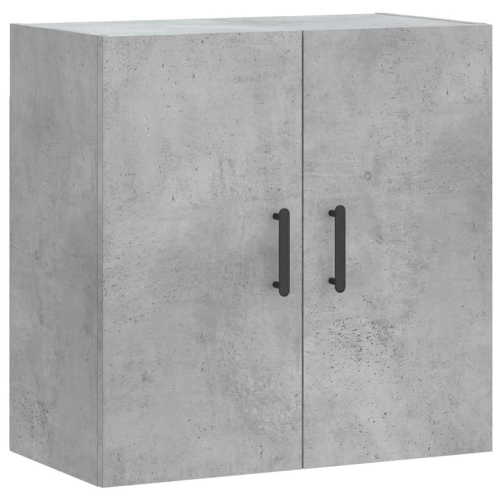 vægskab 60x31x60 cm konstrueret træ betongrå - Image 2