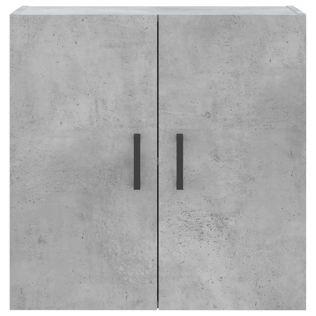 vægskab 60x31x60 cm konstrueret træ betongrå - Image 5