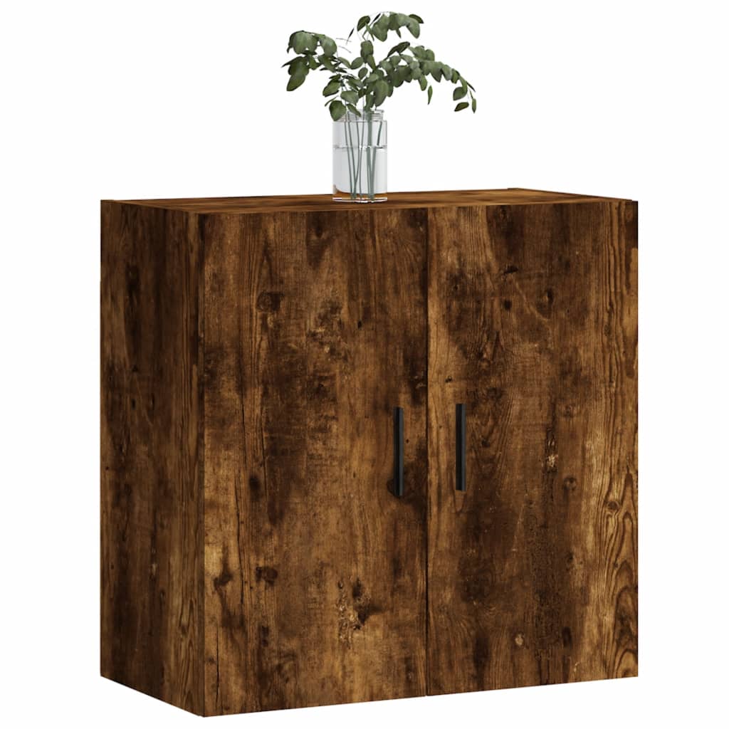 vægskab 60x31x60 cm konstrueret træ røget egetræsfarve - Image 3