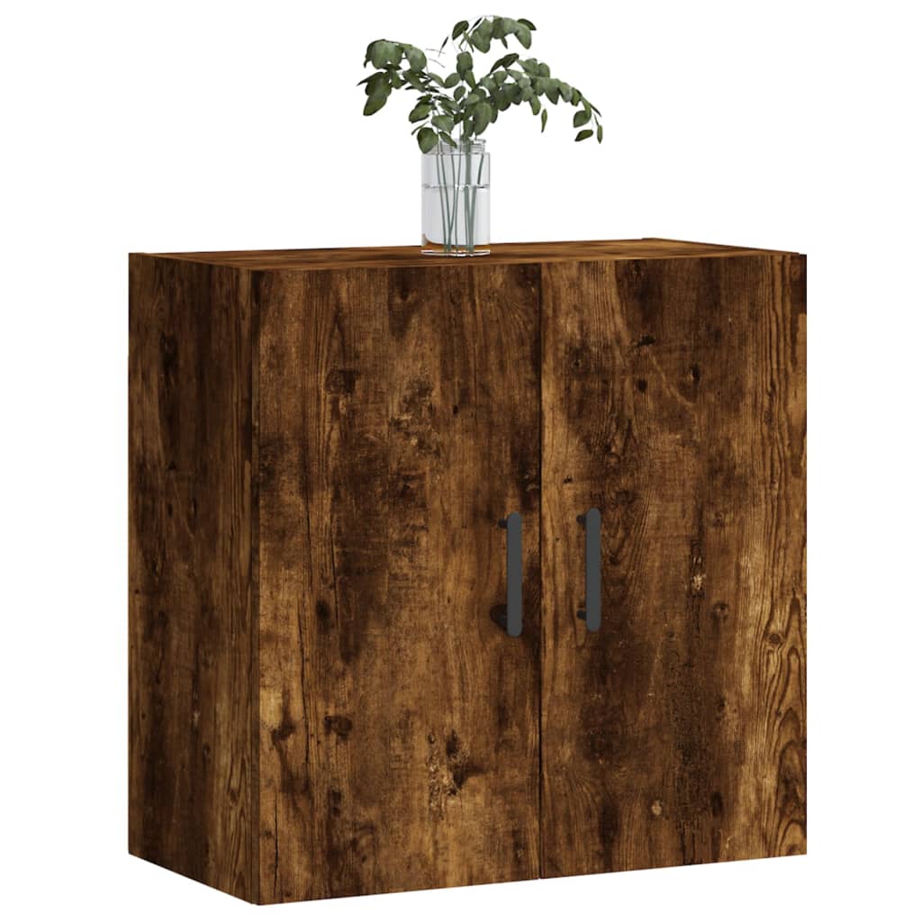 vægskab 60x31x60 cm konstrueret træ røget egetræsfarve - Image 3