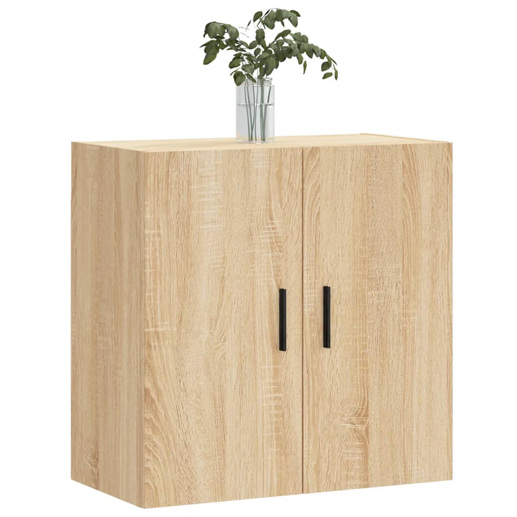 vægskab 60x31x60 cm konstrueret træ sonoma-eg - Image 3
