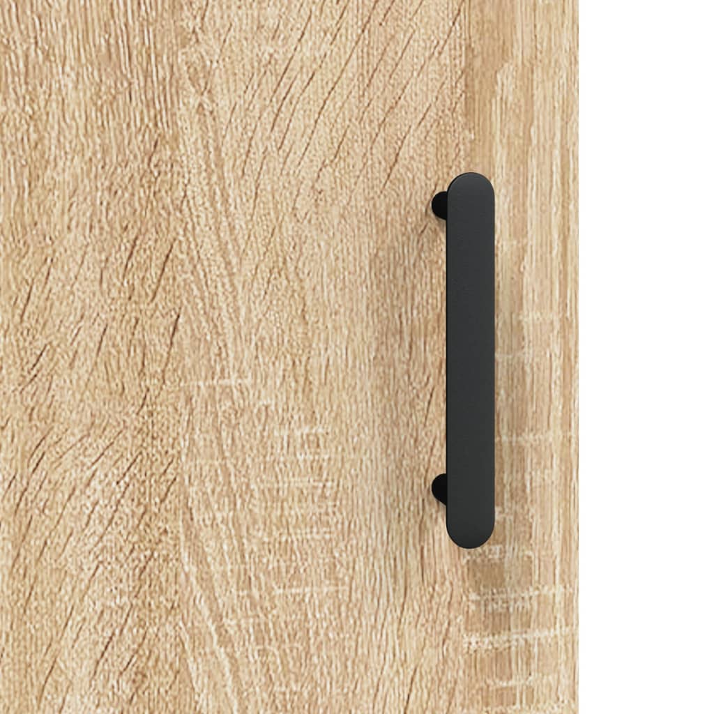 vægskab 60x31x60 cm konstrueret træ sonoma-eg - Image 9