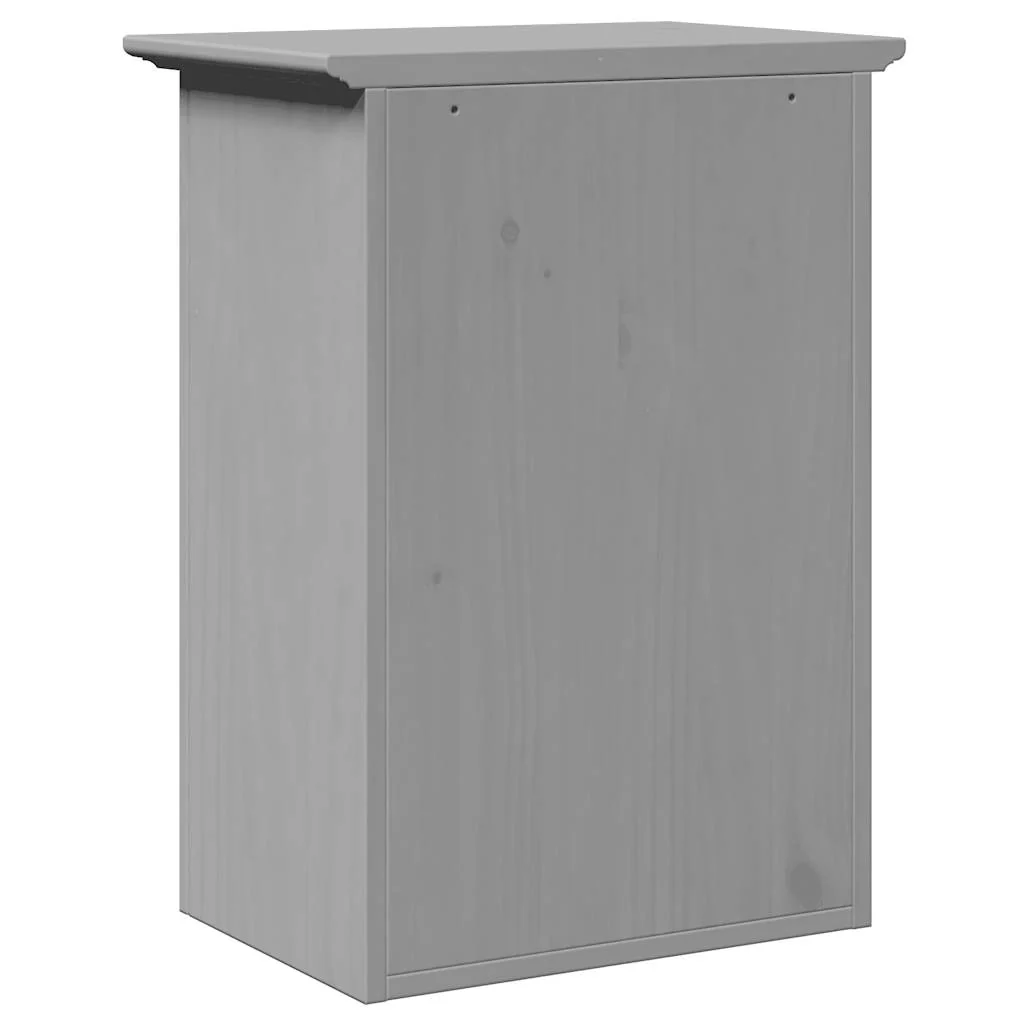 vægskab til badeværelset BODO 44x30x60 cm grå - Image 6