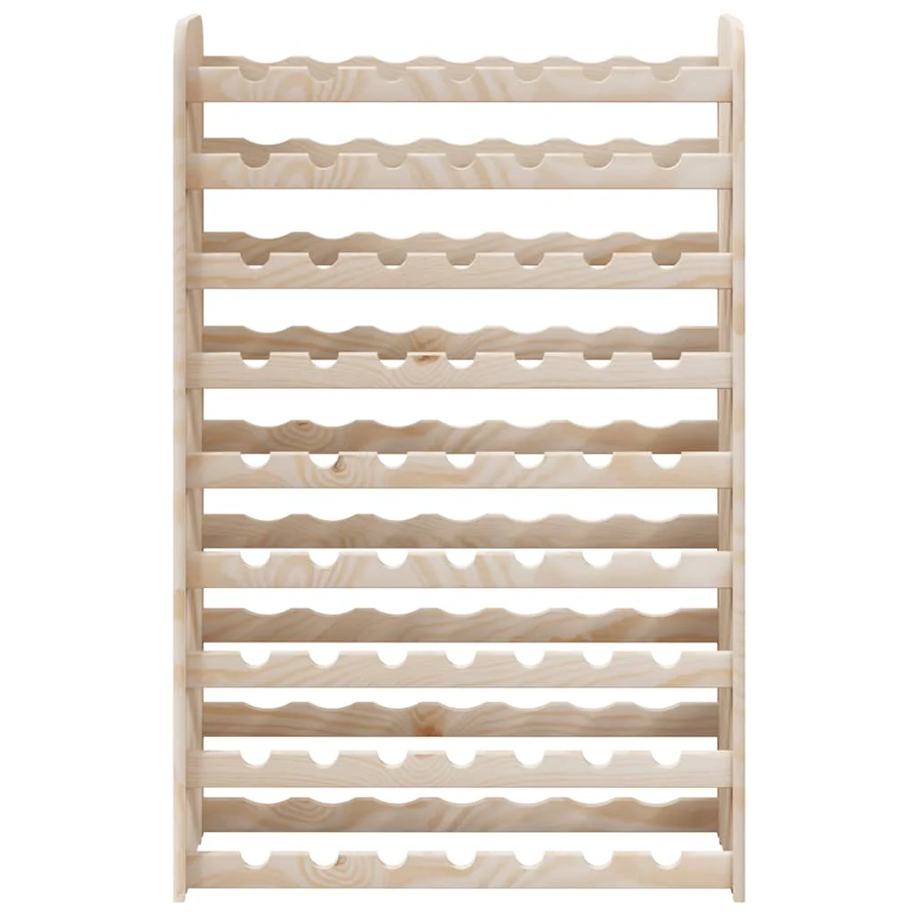 vinreol 72,5x25x11,5 cm massivt fyrretræ - Image 5