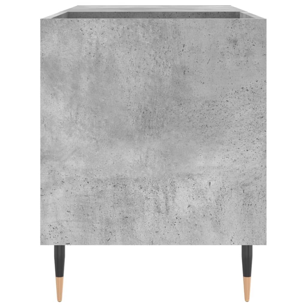 vinylskab 85x38x48 cm konstrueret træ betongrå - Image 5