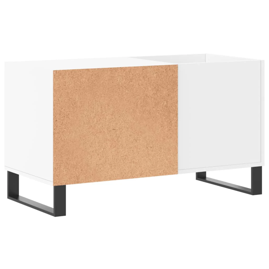 vinylskab 85x38x48 cm konstrueret træ hvid - Image 6