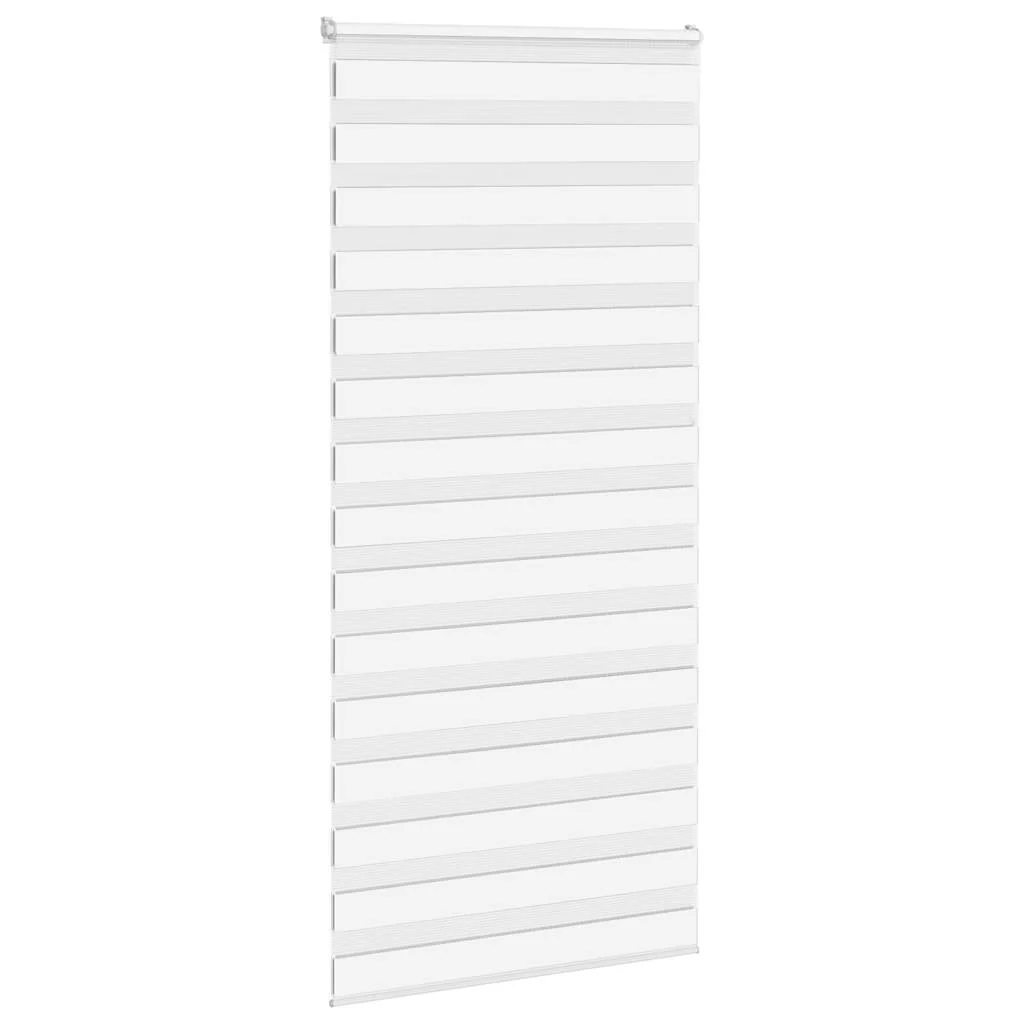 zebragardin hvid 115x230 cm stofbredde 110,9 cm polyester - Image 3