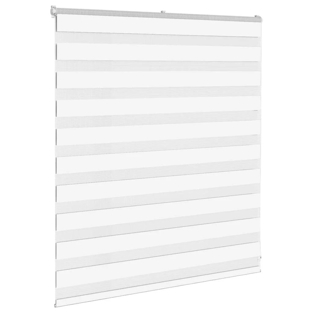 zebragardin hvid 120x100 cm stofbredde 115,9 cm polyester - Image 3