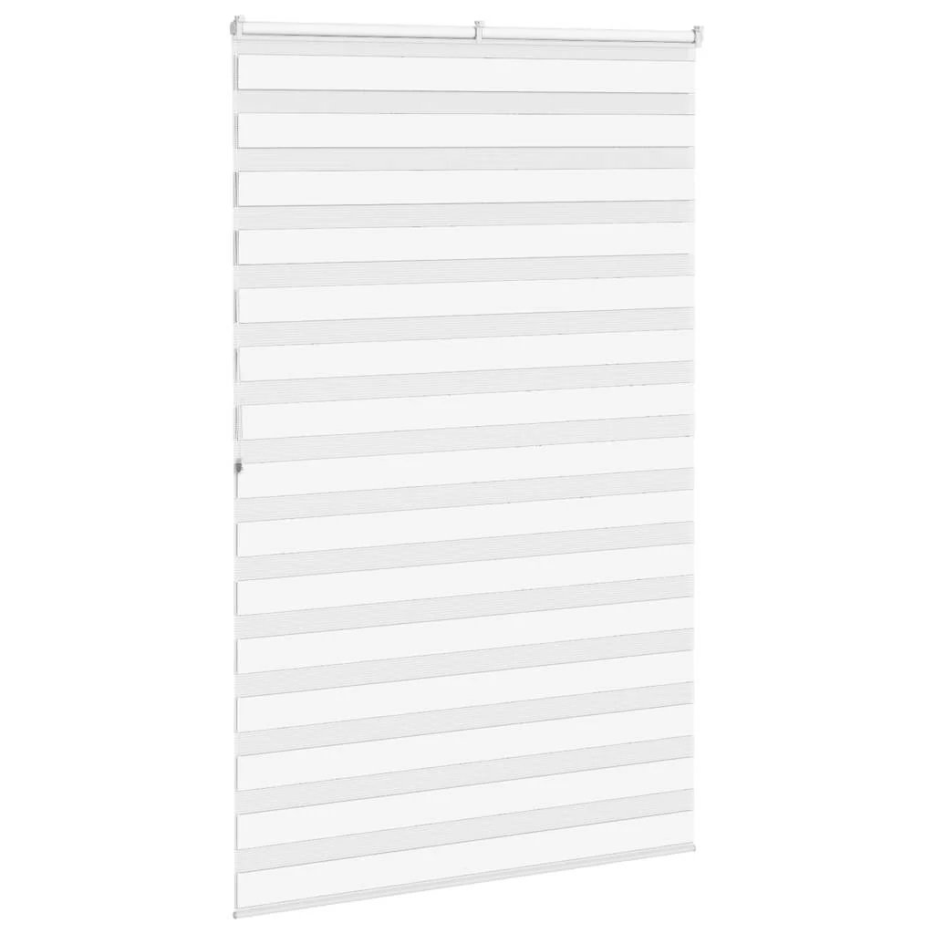 zebragardin hvid 150x200 cm stofbredde 145,9 cm polyester - Image 4