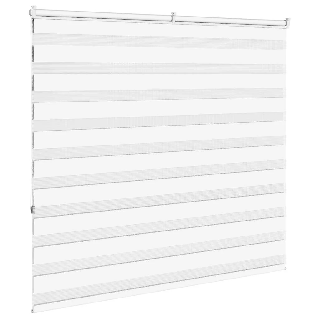 zebragardin hvid 155x150 cm stofbredde 150,9 cm polyester - Image 4