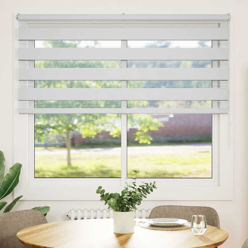 zebragardin hvid 165x150 cm stofbredde 160,9 cm polyester - Image 2