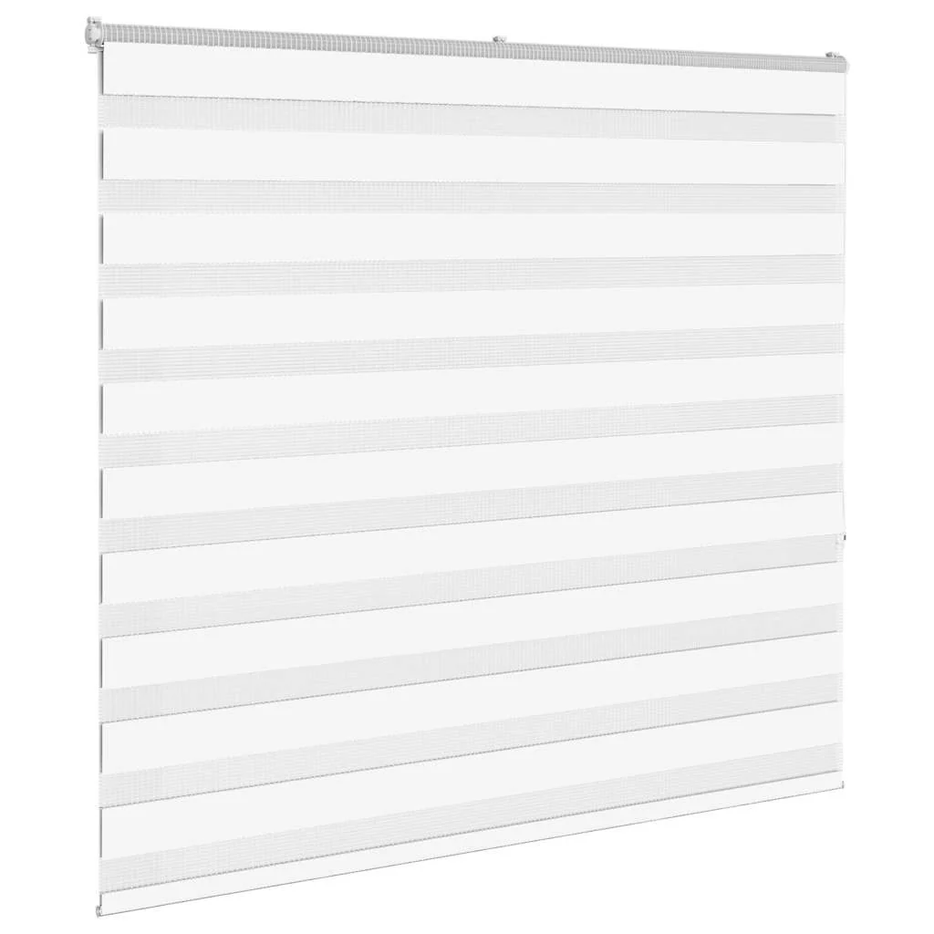 zebragardin hvid 165x150 cm stofbredde 160,9 cm polyester - Image 3