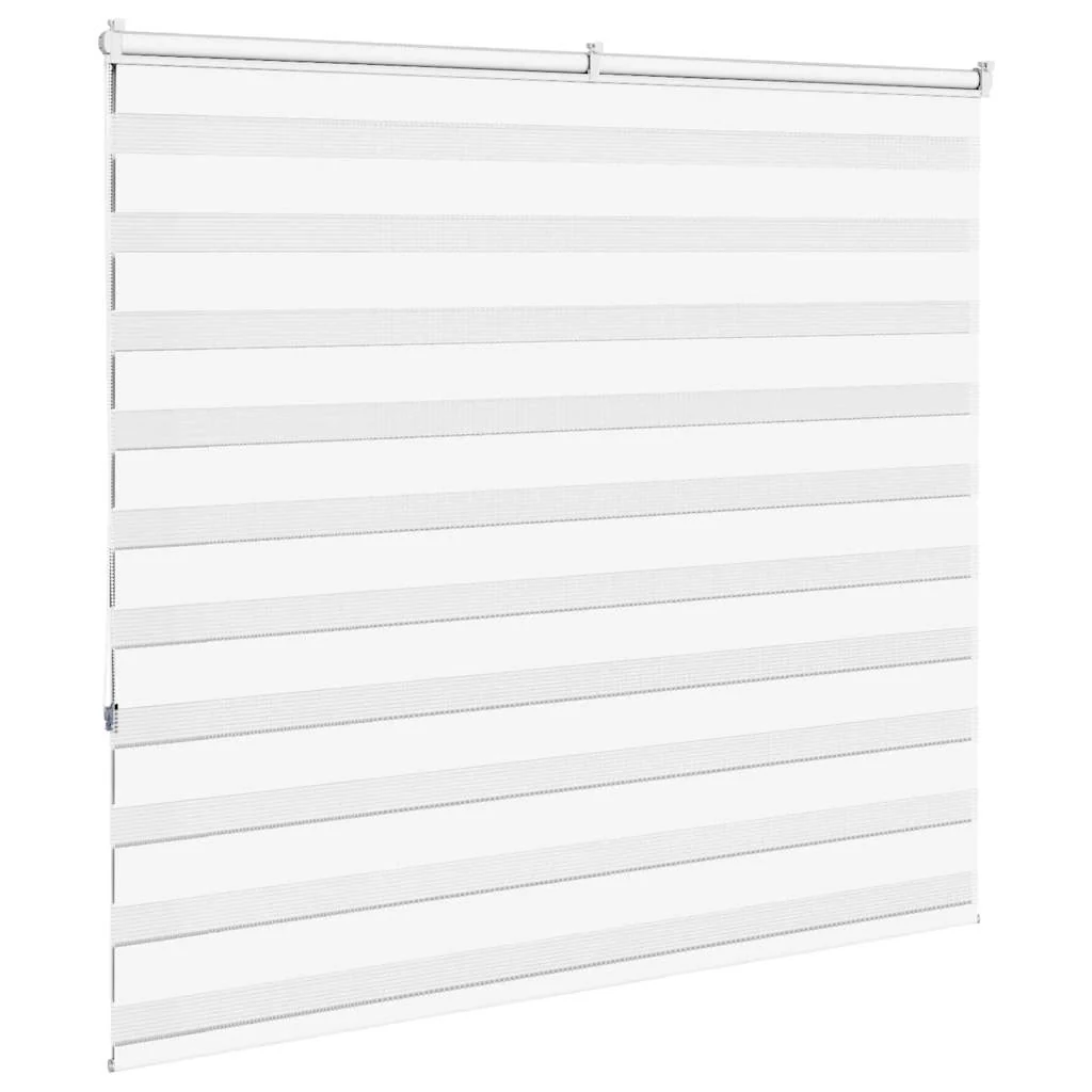 zebragardin hvid 165x150 cm stofbredde 160,9 cm polyester - Image 4
