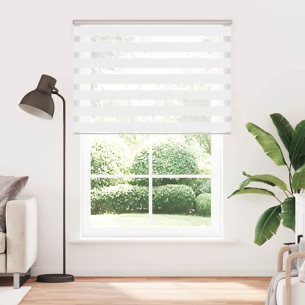 zebragardin hvid 165x200 cm stofbredde 160,9 cm polyester - Image 2