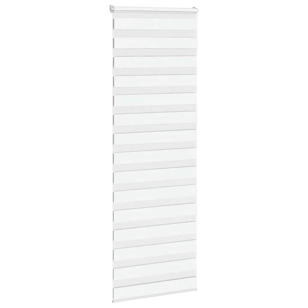 zebragardin hvid 80x230 cm stofbredde 75,9 cm polyester - Image 3
