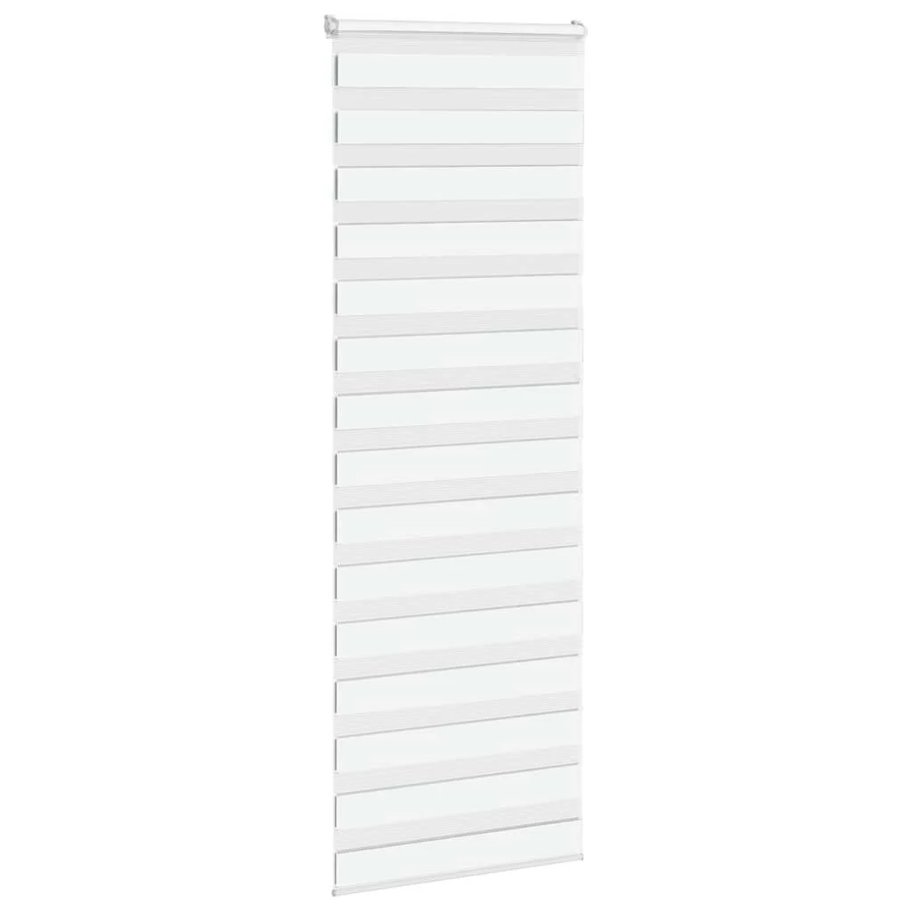 zebragardin hvid 90x230 cm stofbredde 85,9 cm polyester - Image 3