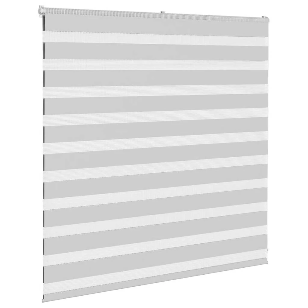 zebragardin lysegrå 140x100 cm stofbredde 135,9 cm polyester - Image 3