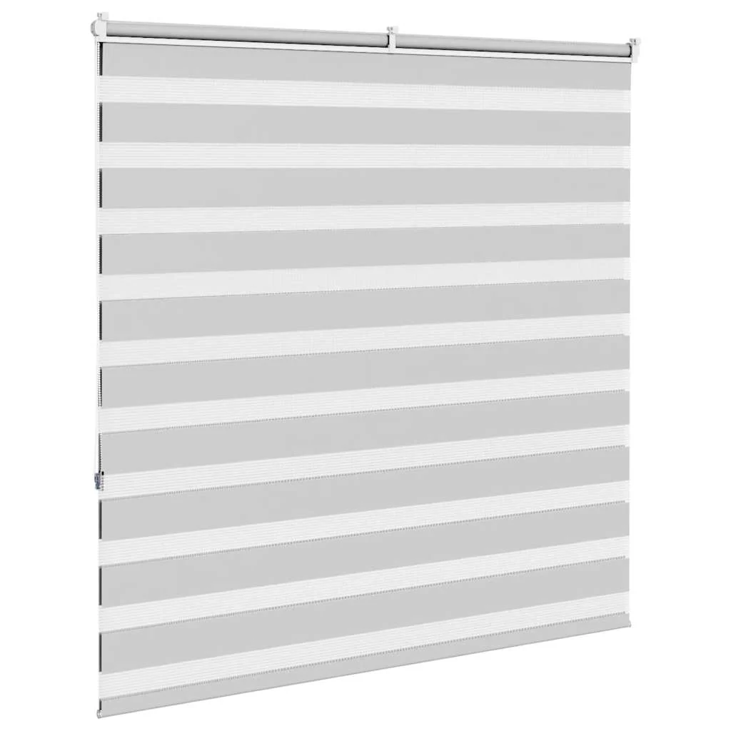 zebragardin lysegrå 145x150 cm stofbredde 140,9 cm polyester - Image 4