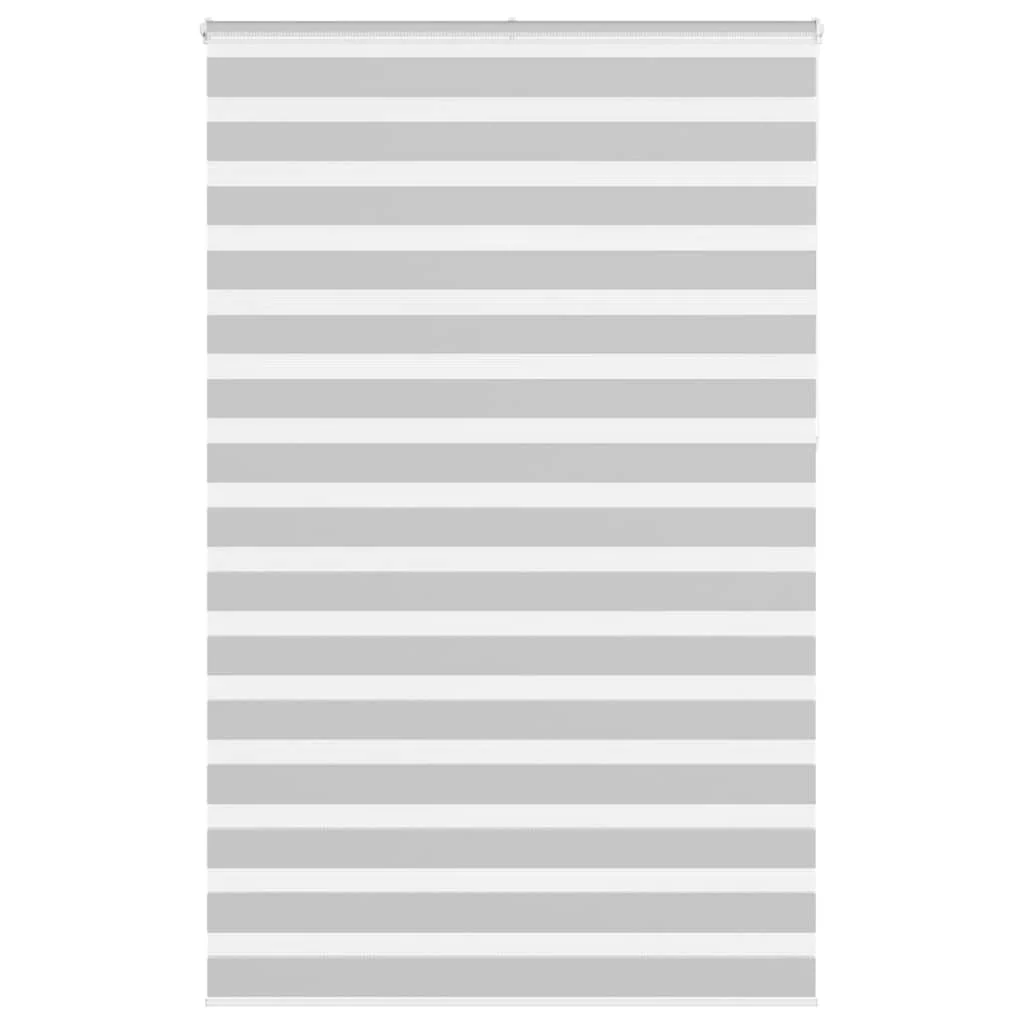 zebragardin lysegrå 150x230 cm stofbredde 145,9 cm polyester