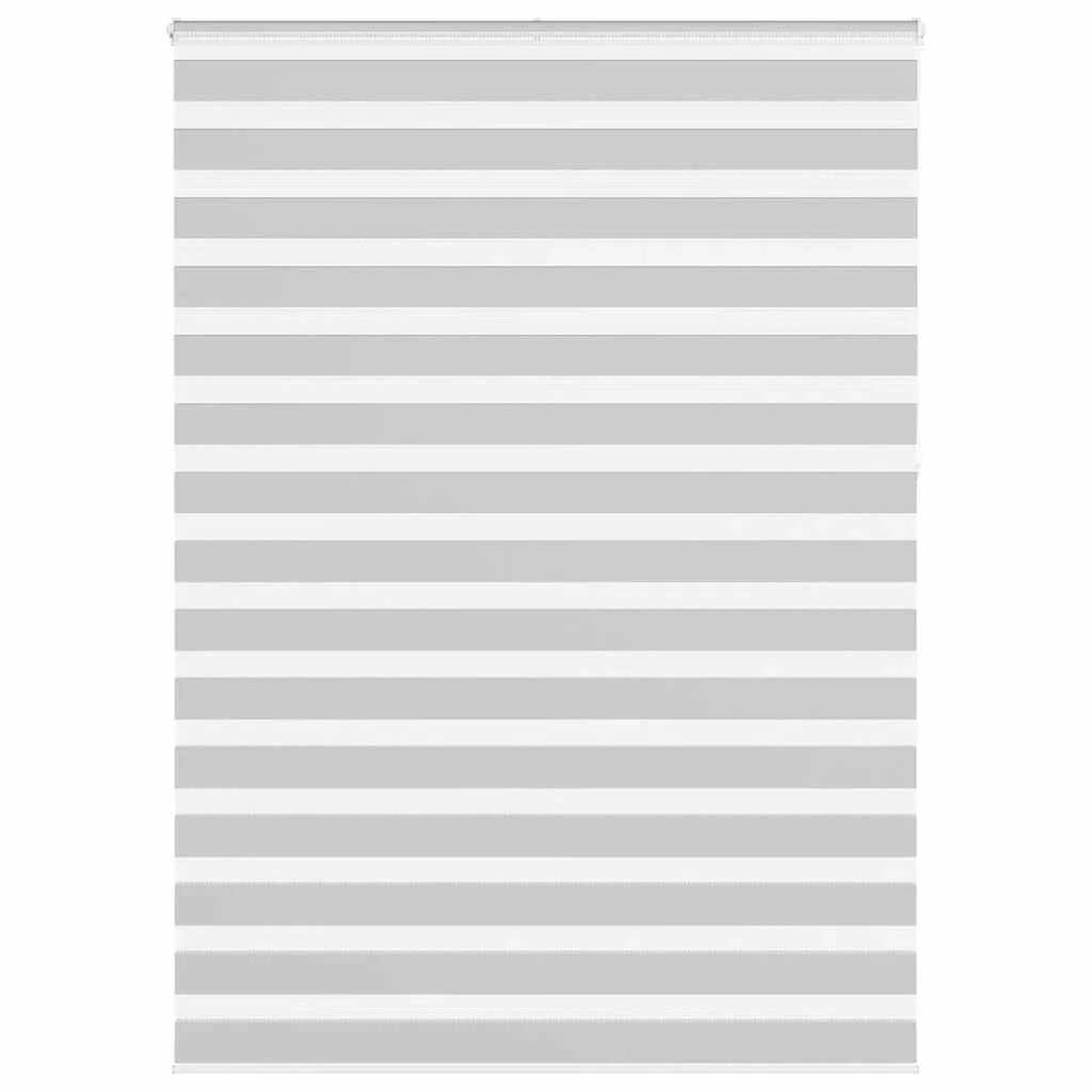 zebragardin lysegrå 160x230 cm stofbredde 155,9 cm polyester
