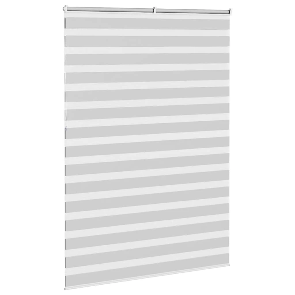 zebragardin lysegrå 160x230 cm stofbredde 155,9 cm polyester - Image 4