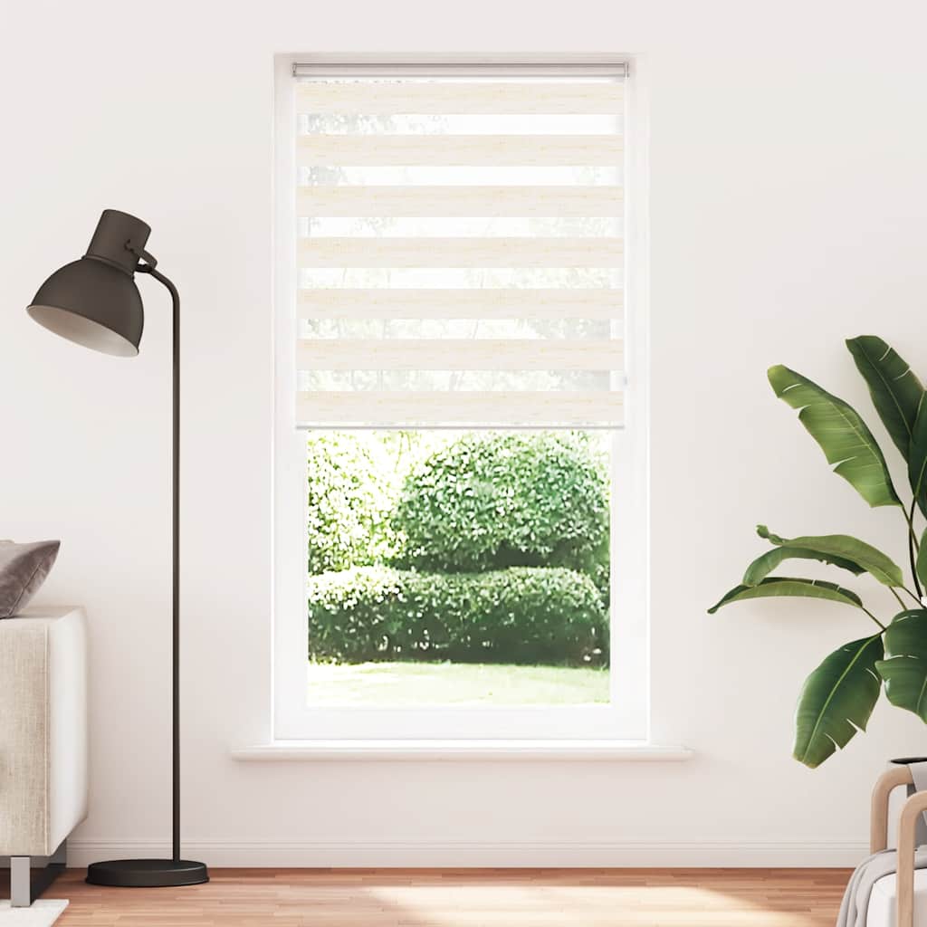 zebragardin marmorbeige 105x230 cm stofbredde 100,9cm polyester - Image 2
