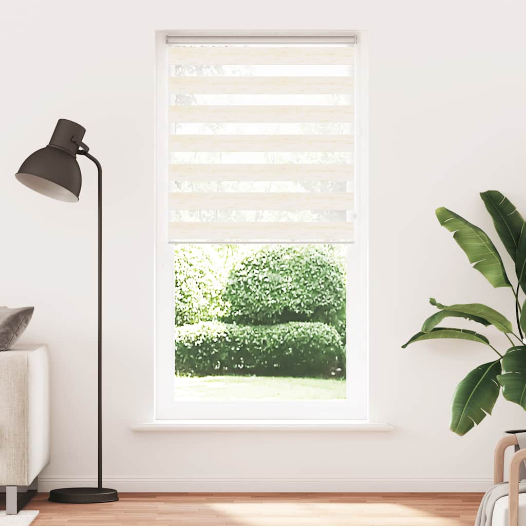 zebragardin marmorbeige 110x200 cm stofbredde 105,9cm polyester - Image 2