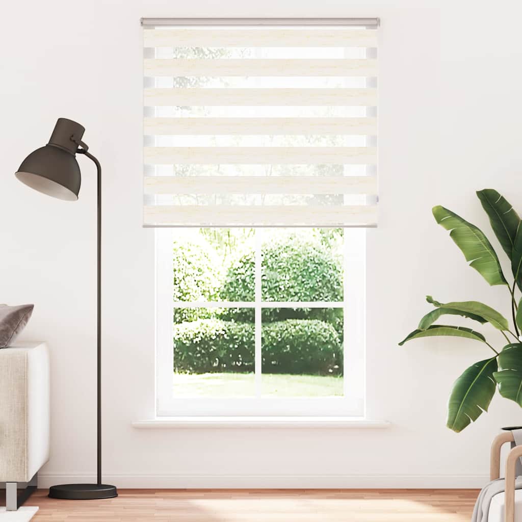 zebragardin marmorbeige 130x230 cm stofbredde 125,9cm polyester - Image 2