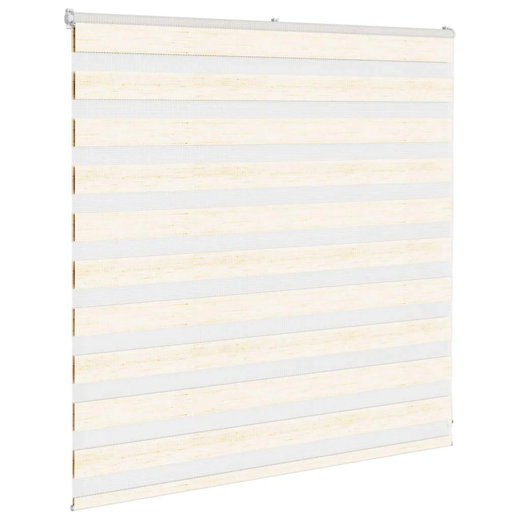 zebragardin marmorbeige 140x100 cm stofbredde 135,9cm polyester - Image 3
