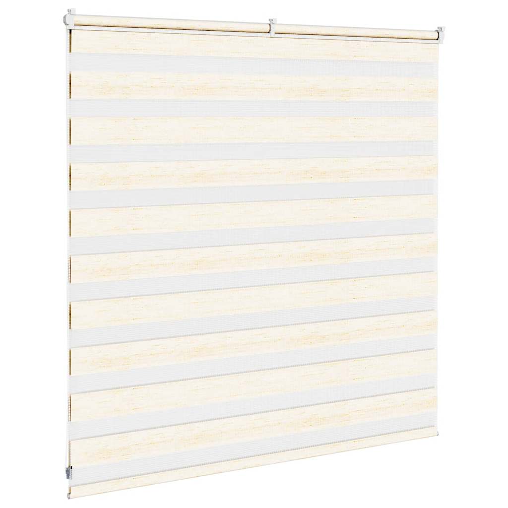 zebragardin marmorbeige 140x100 cm stofbredde 135,9cm polyester - Image 4