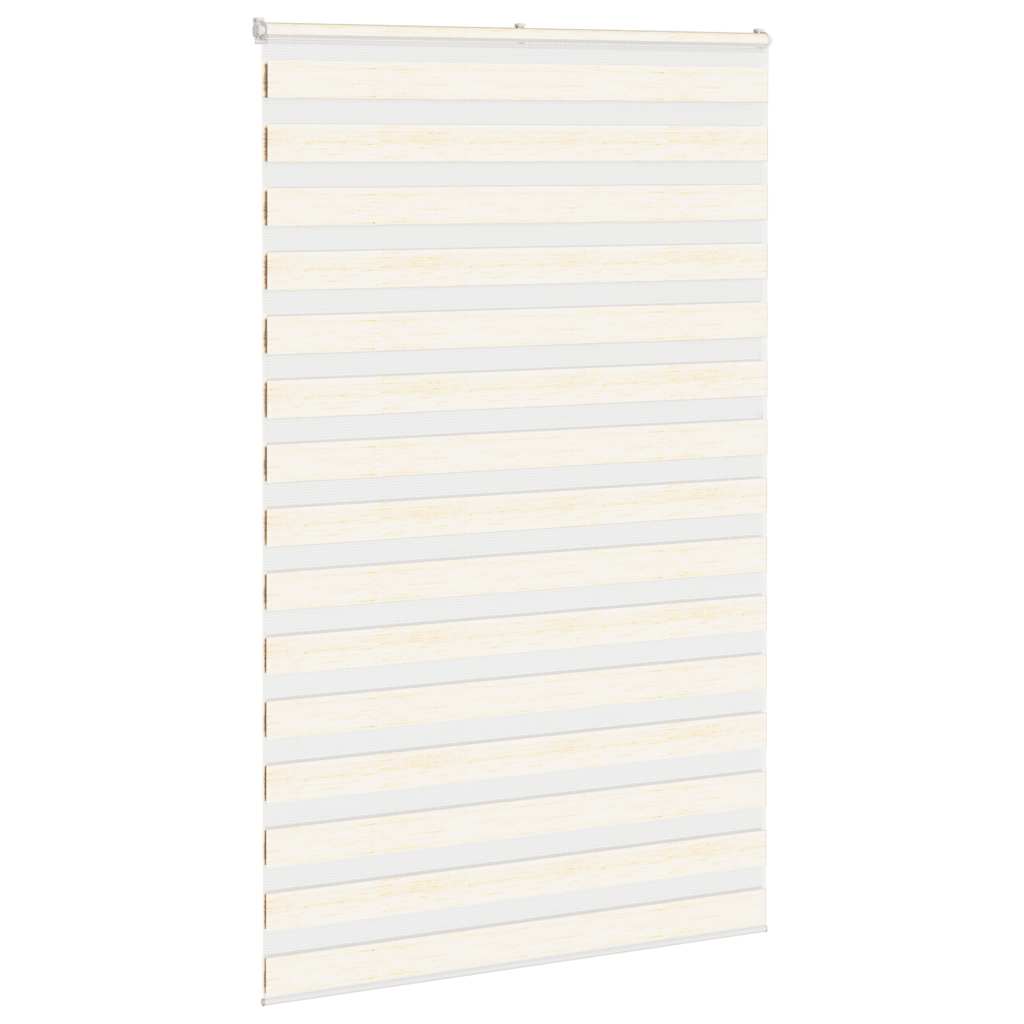 zebragardin marmorbeige 140x200 cm stofbredde 135,9cm polyester - Image 3