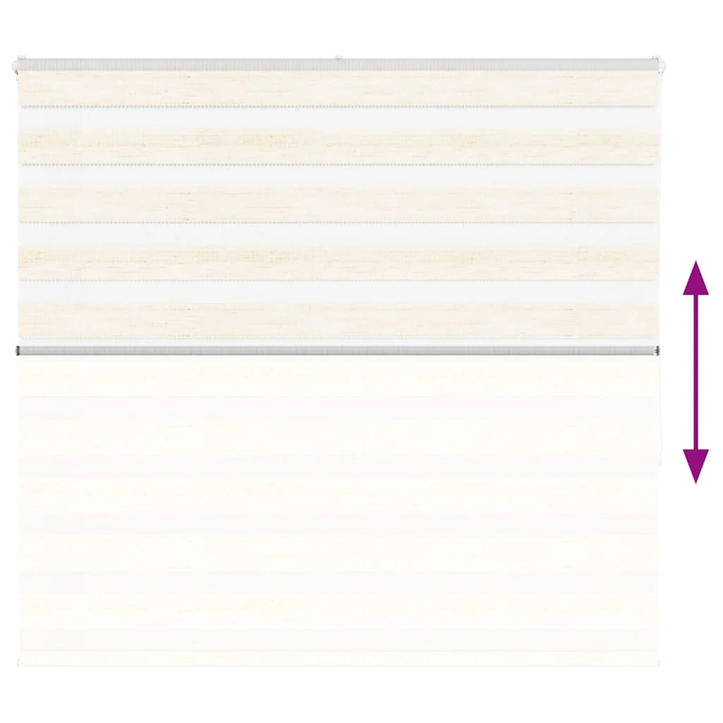 zebragardin marmorbeige 165x150 cm stofbredde 160,9cm polyester - Image 5