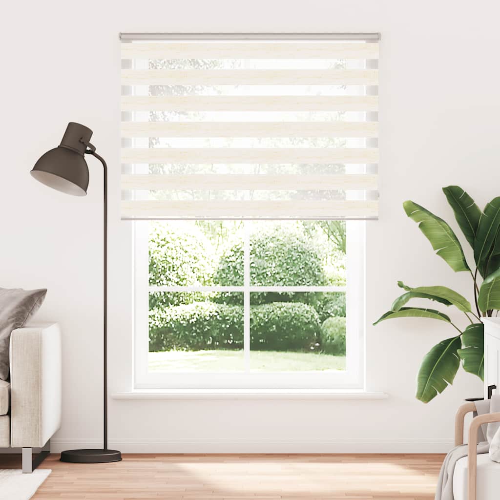 zebragardin marmorbeige 165x200 cm stofbredde 160,9cm polyester - Image 2