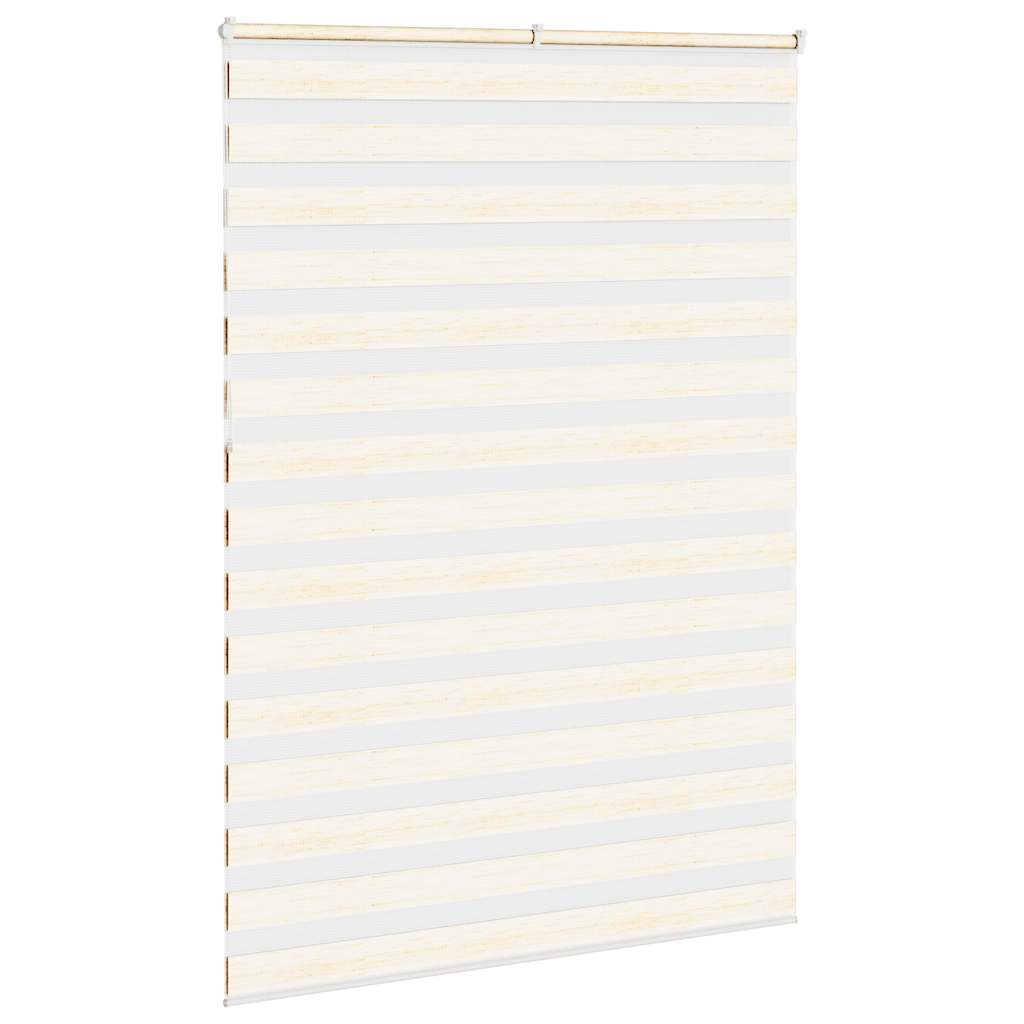 zebragardin marmorbeige 165x230 cm stofbredde 160,9cm polyester - Image 4
