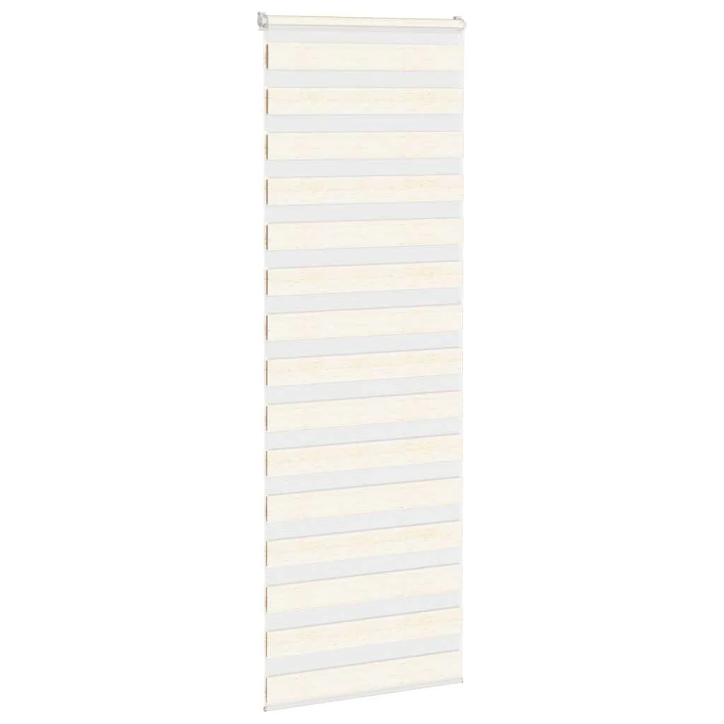 zebragardin marmorbeige 90x230 cm stofbredde 85,9 cm polyester - Image 3