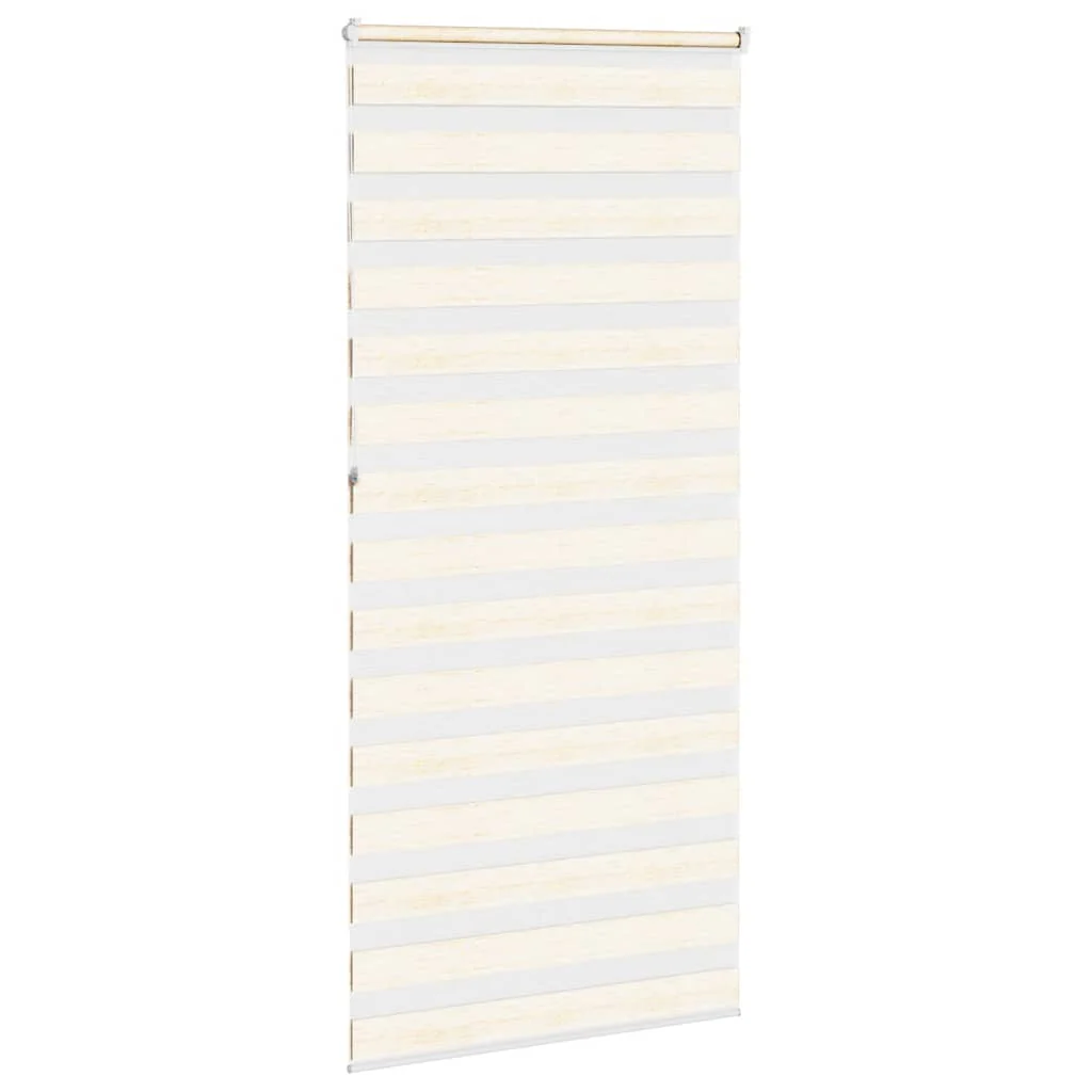 zebragardin marmorbeige 95x230 cm stofbredde 90,9 cm polyester - Image 4