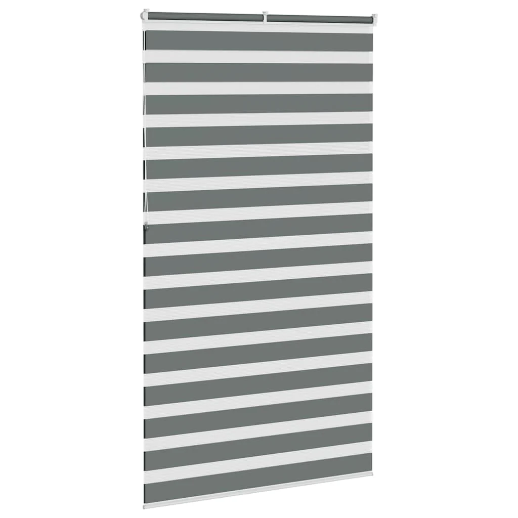 zebragardin mørkegrå 120x230 cm stofbredde 115,9 cm polyester - Image 4