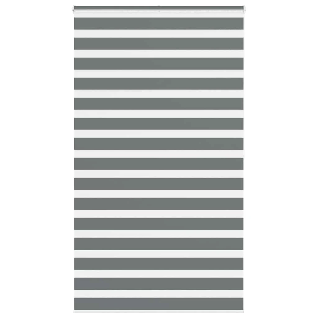 zebragardin mørkegrå 130x200 cm stofbredde 125,9 cm polyester